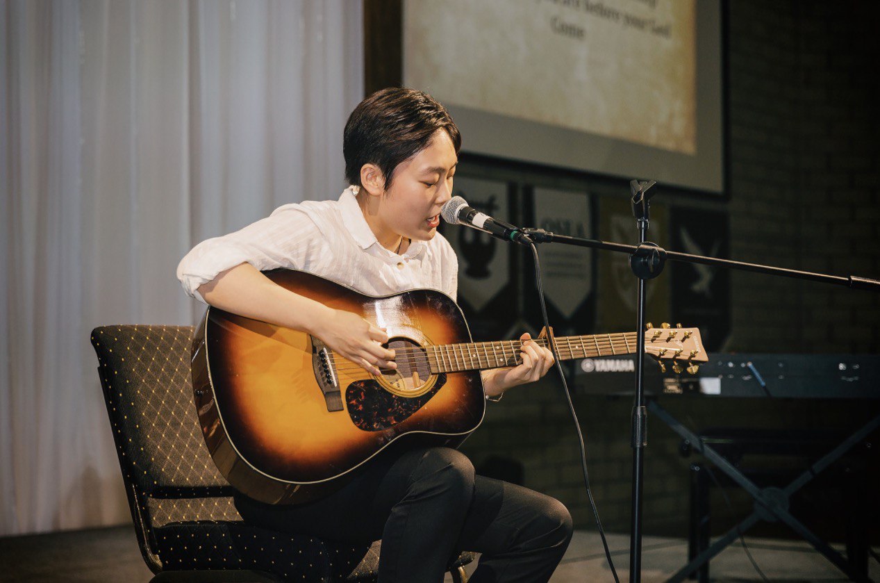 Music Students Demonstrate Worship Leadership and Guitar Skills